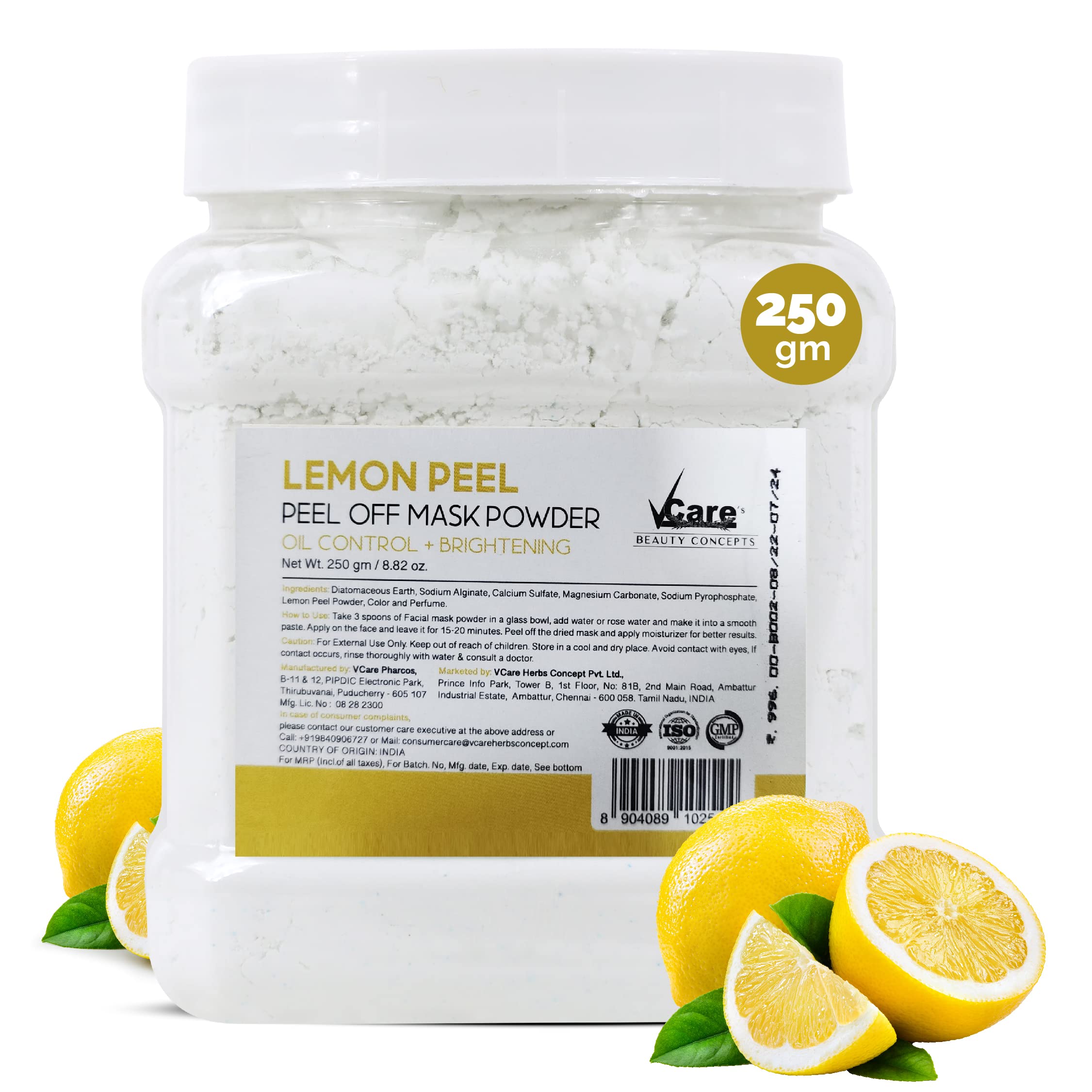 Beat the Tan – Lemon Anti-Tan Jelly Peel Off Mask – 250g